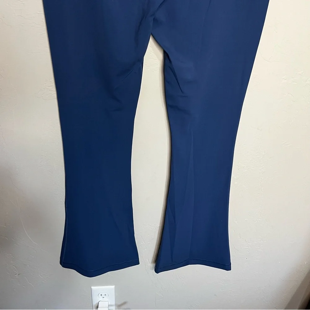 Lululemon Align High‎ Rise Mini Flare Blue Leggings